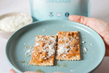 kefir de cabra liofilizado como topping